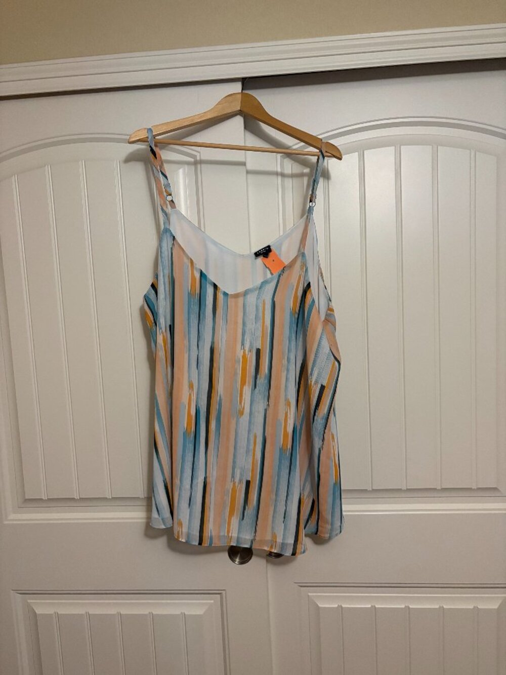 Torrid Sophie Striped Cami Torrid Size 4 US Size 4X Lined Polyester Colorful